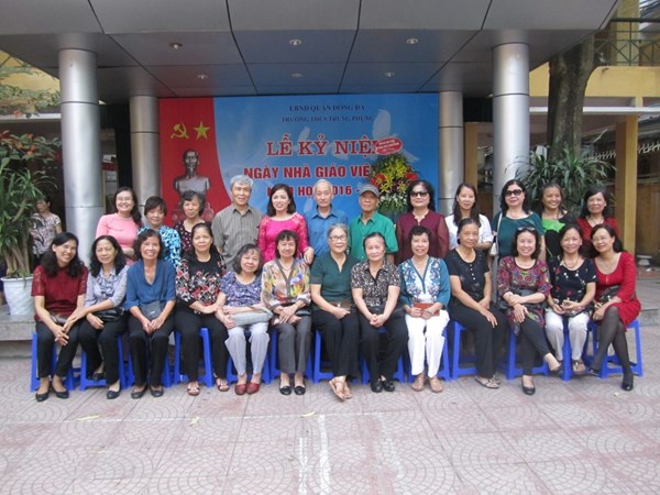 Mittinh kỉ niệm ngày nhà giáo Việt Nam 20.11.2016